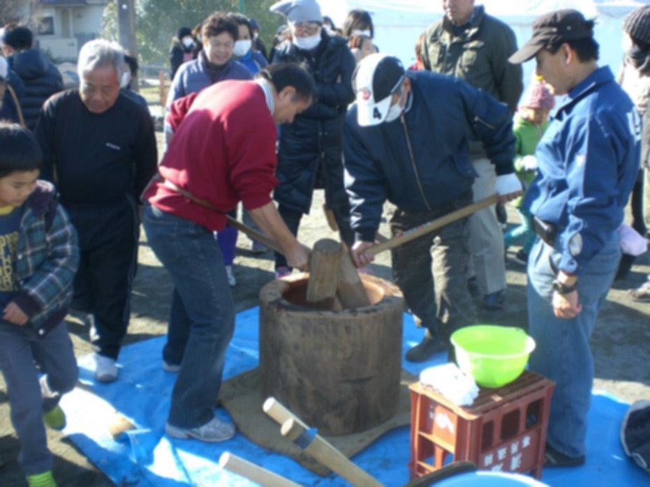 佃野餅つき